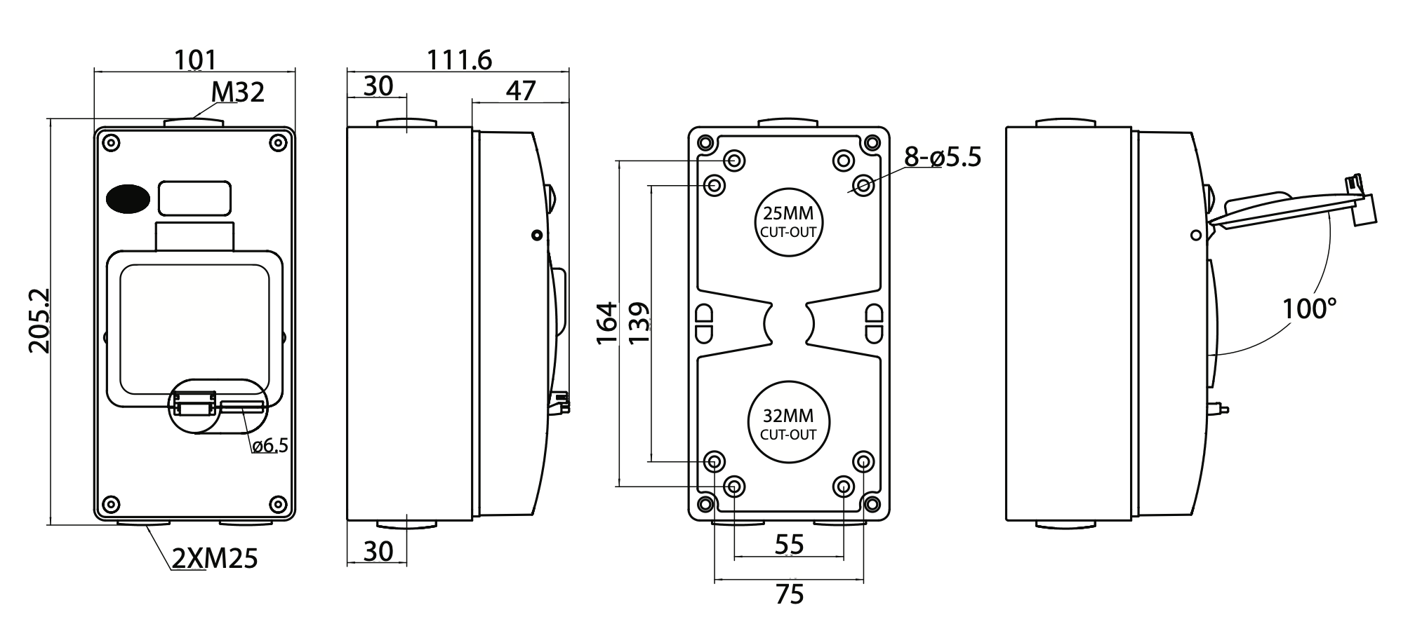 BU4 DIN Specs
