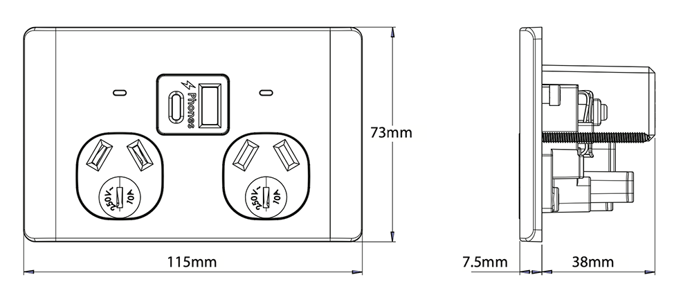 LEPP2 USBAU Specs