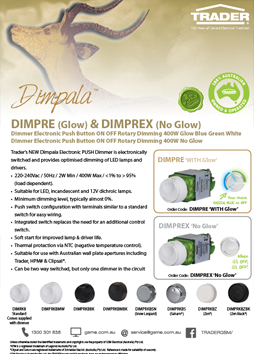 DIMPRE DIMPREX Flyer