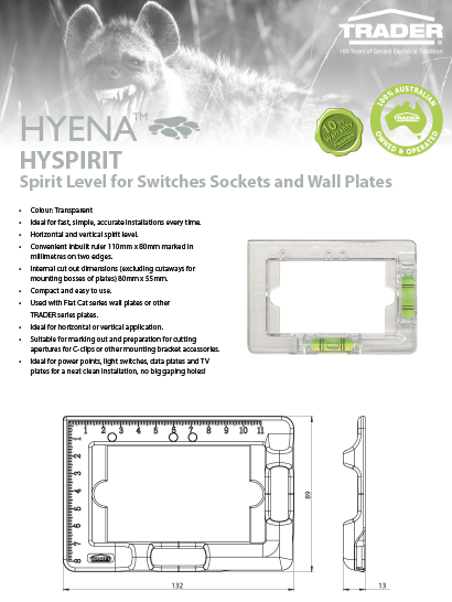 Spirit Level Flyer