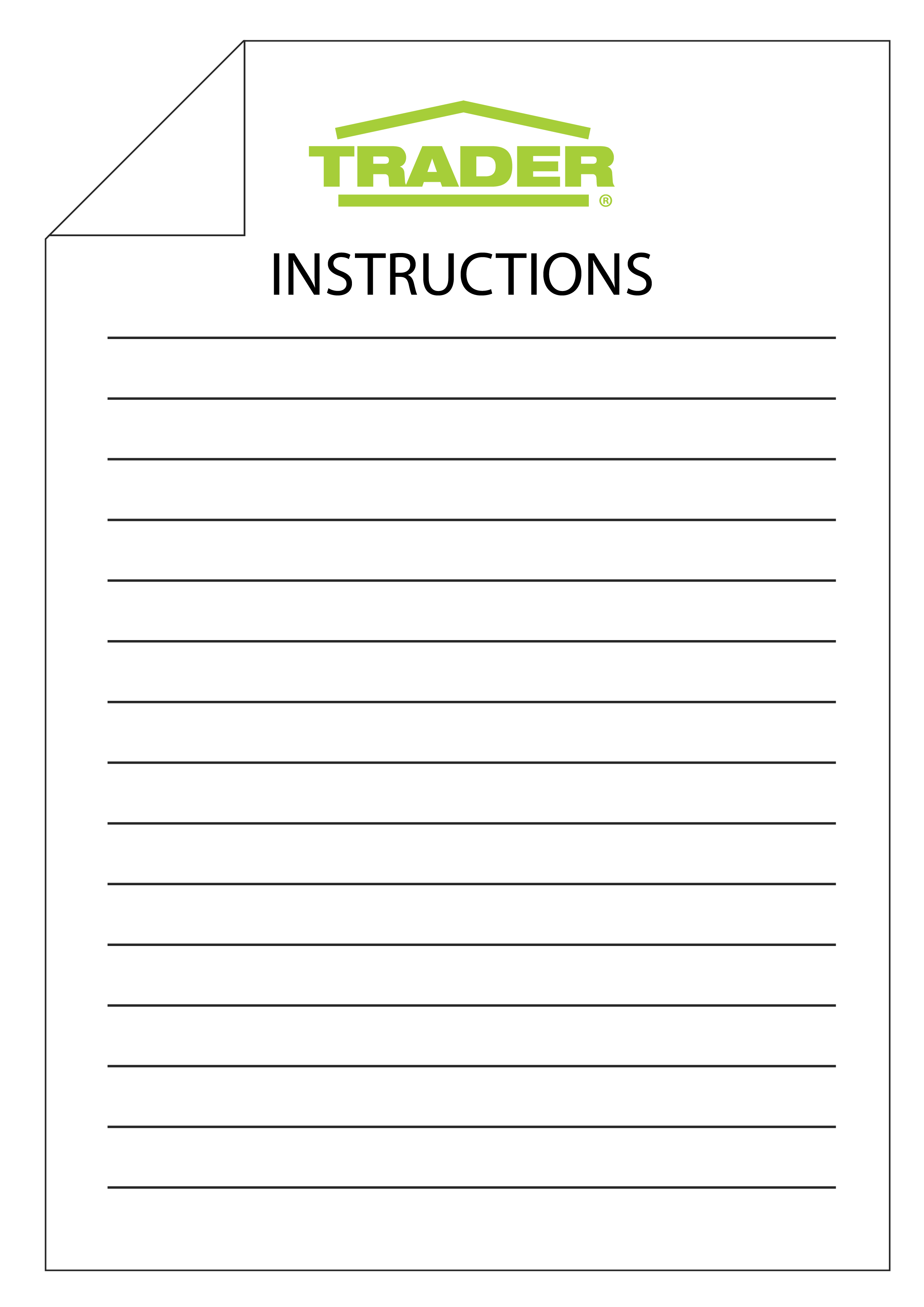 TRADER BISON BIEXSO Instructions