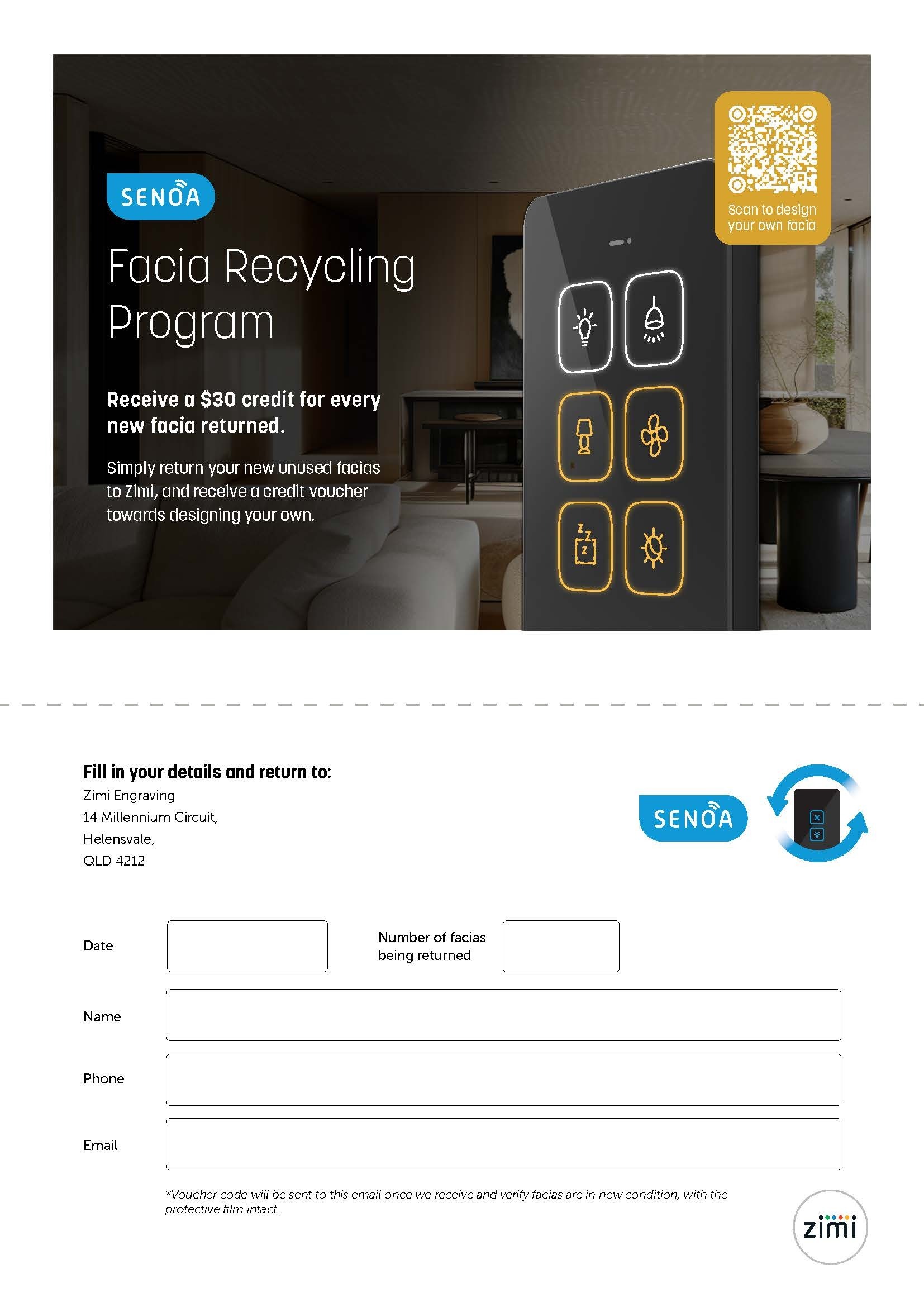 Senoa Facia Recycling Program