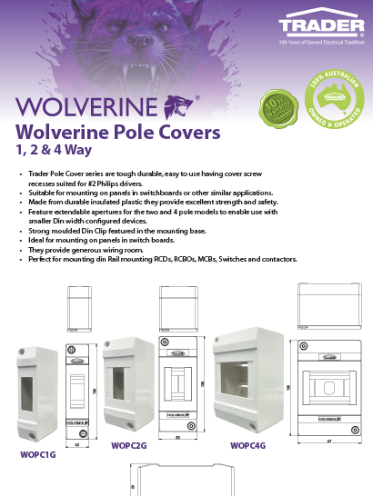 Pole Covers Flyer