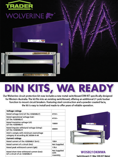 Wolverine WA DIN KIT Flyer