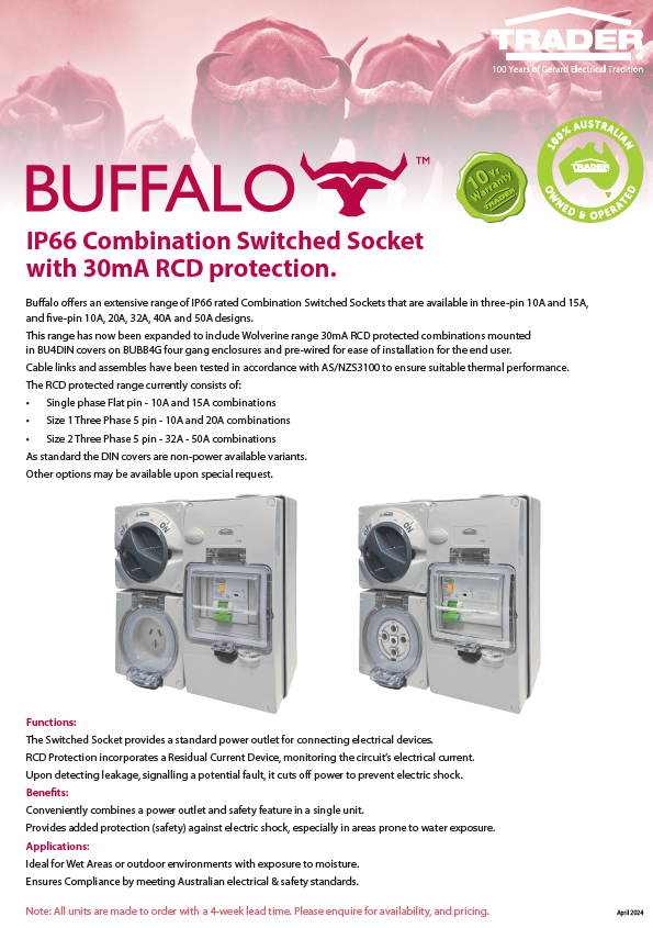 Buffalo Combination Switched