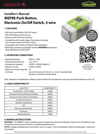 MEPBE Instructions