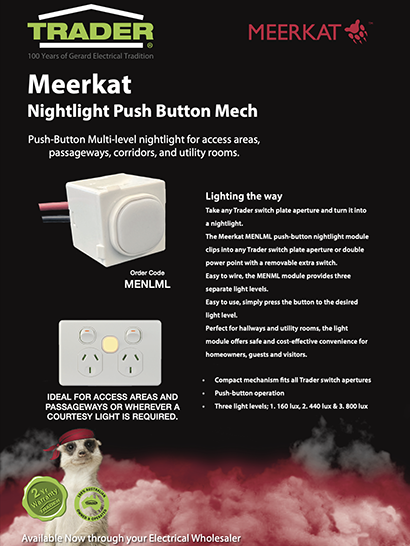 Meerkat Nightlight Flyer