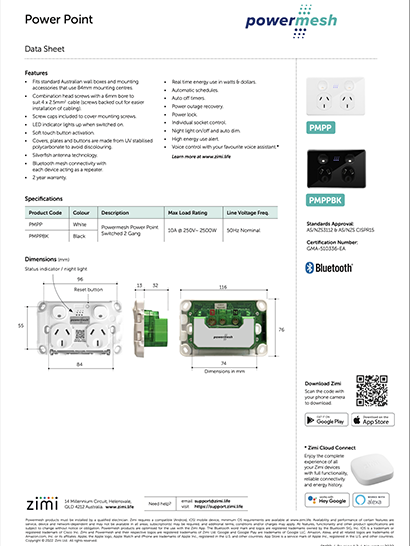 Powermesh Data Sheet