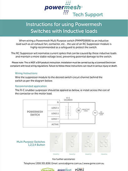 Powermesh Tech Support Flyer