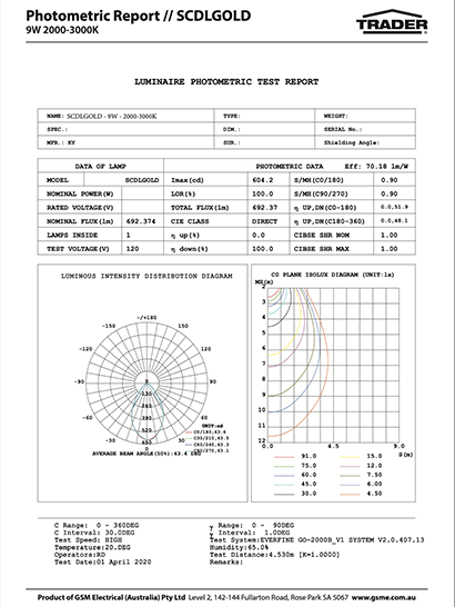 Scorpion SCDLGOLD Photometric