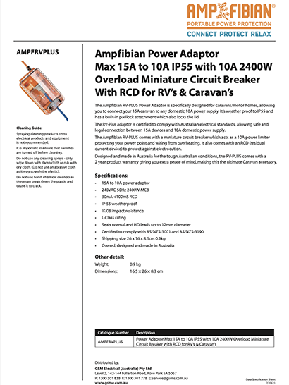 Ampfibian Datasheets