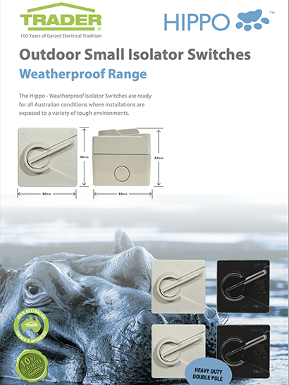 Small Isolator Flyer